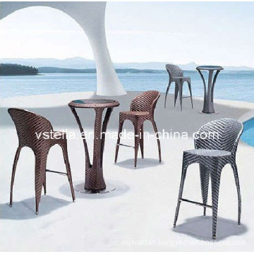 Model Outdoor Rattan Wicker Beach Bar Stool Furniture